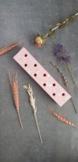 Droogbloemenhouder Roze/wit terrazzo