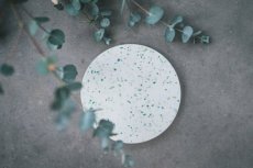 Terrazzo groen - Onderzetter 13cm